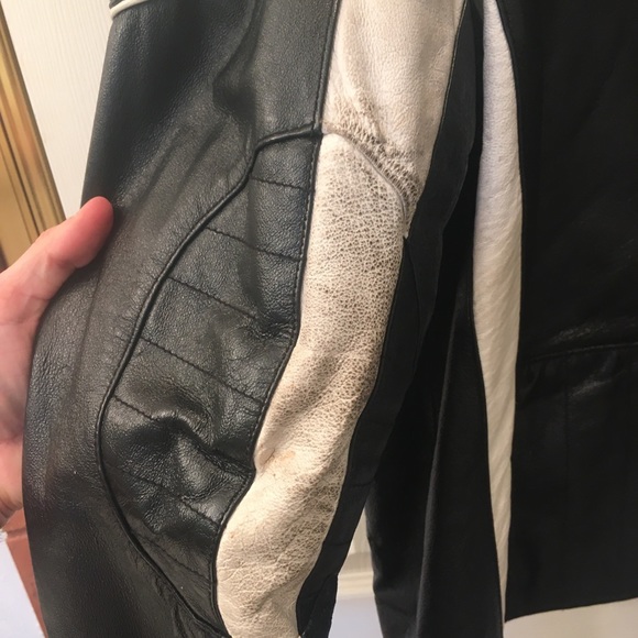 Wilson’s Leather Motorcycle Jacket Men’s medium - Picture 9 of 9